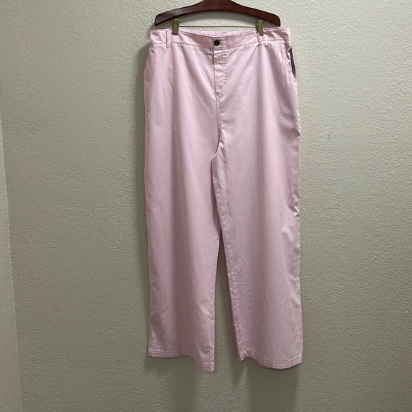 PINK  wide leg pants size xxl - Picture 1 of 7